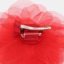 Sara Monica Flower Hair Clip and Pin Beauty_Light Pink