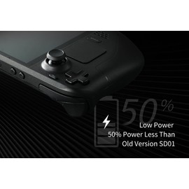 GuliKit Hall Effect Joystick Module For Steam Deck OLED, Electromagnetic Thumbstick Replacement with Original Touch Sensing, No Soldering, One-Key Calibration, Right/Left Joysticks with Caps