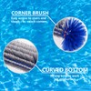 Poolvio Professional 17.5" Floor & Wall Pool Cleaning Brush with
