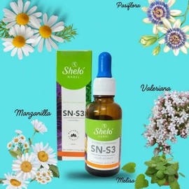 Pack 2Pz SN-S3 Suplemento Alimenticio en Gotas con Pasiflora, Melisa y Valeriana | Fórmula Herbal para Bienestar y Relajación 30ml S514-2