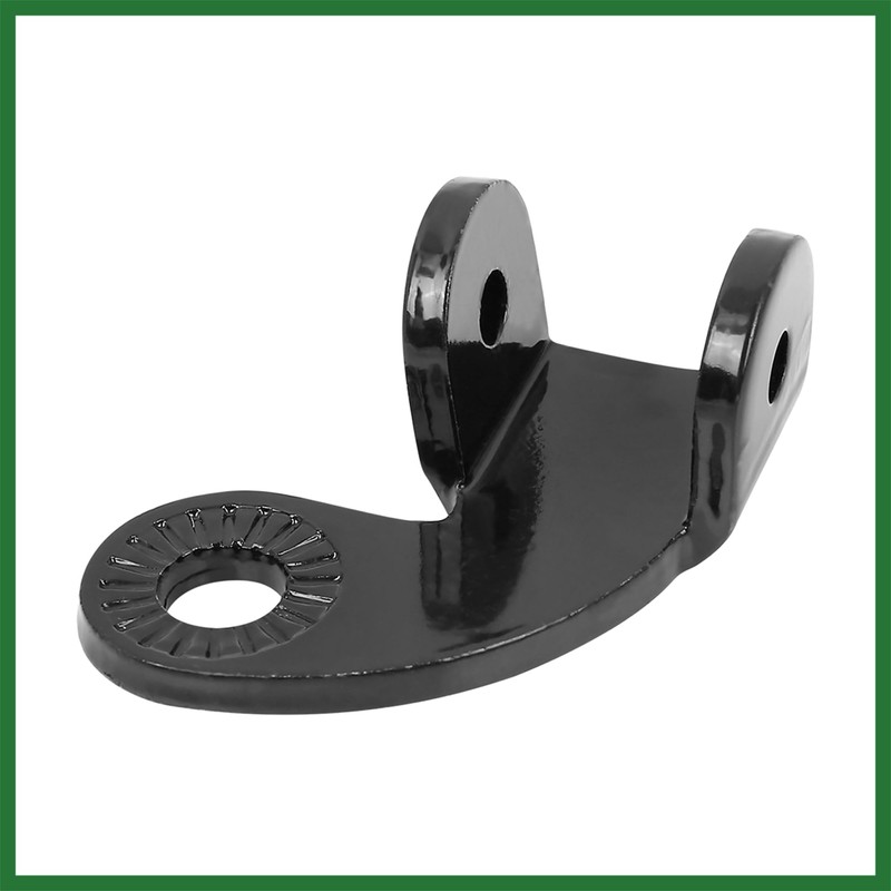 Motoforti Bicycle Trailer Coupler Attachment Trailer Hitch Silver Tone Black