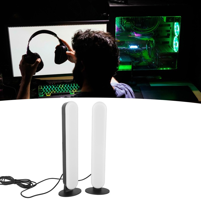LED Light Bar RGB Dimmable Bluetooth Remote Control Desktop Ambient