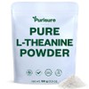 Purizer L-Theanine Powder 100g Pure L-Theanine Cognitive Function Supplement to Promote Relaxation and Focus No Fillers Non-GMO 1000 Servings, 1 Piece / 이완과 집중을 촉진하는 퓨어저 L-테아닌 파우더 100g 퓨어 L 테아닌 인지 기능 보충제 필러 없음 비-GMO 1000인분, 1개