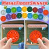 18Pcs Math Fidget Toy, Maths Fidget Spinner, Educational Math Fact