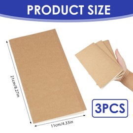 100GSM, Compatible with Standard Travel Journals, Diaries, and Planners