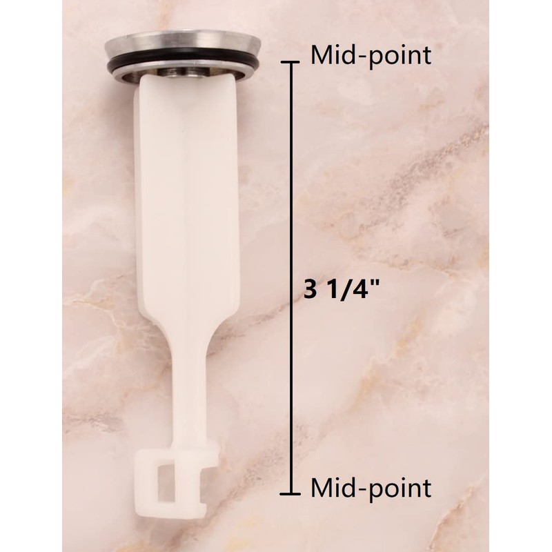 Bathroom Sink Drain Replacement Parts, (Pop-up Drain Assembly) Include Chrome