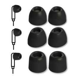 Comply Foam 100 Series Variety Pack Replacement Ear Tips for Etymotic, ISOtunes, Westone & More | Ultimate Comfort | Unshakeable Fit | TechDefender | Large, 3 Pairs