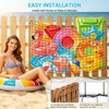 Extra Large Pool Toy Float Storage Net with 20 Hooks