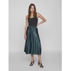 Vila Female Midi Skirt, Pleated, Ponderosa pine