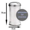 Shakers Sugar Pourer, Glass Jar 12 oz.