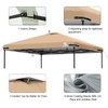 10x10 Pop Up Canopy Replacement Top Cover with Air Vent