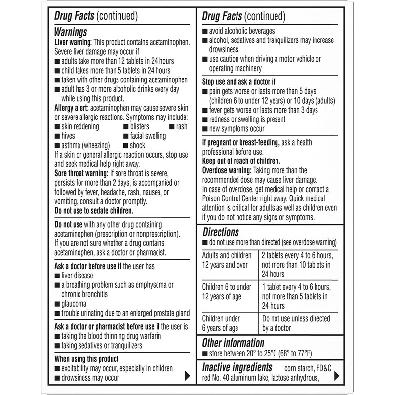 Coricidin HBP Cold & Flu Tablets, 20 ea (Pack of