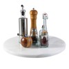 Marble Lazy Susan, 16 in Lazy Susan Turntable Organizer for