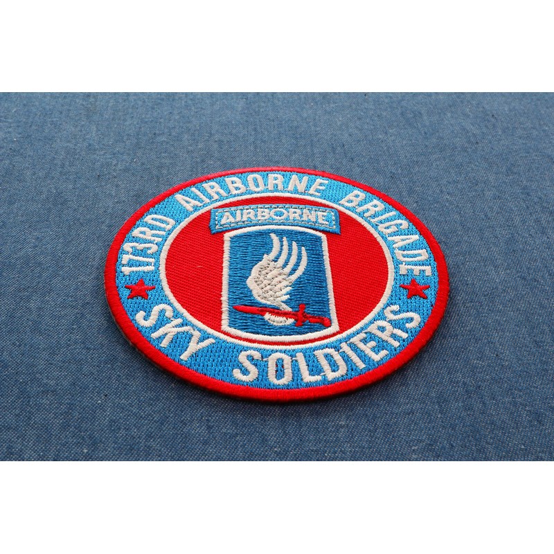 Ivamis 173rd Airborne Brigade Patch Sky Soldiers - 3x3 inch