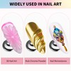 3D Nail Gel and Chrome Nail Powder Kit, 3 in