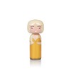 Lucie Kaas Claudia Schiffer Figurine, Beech Wood, Multi-Colour, 14.5 cm