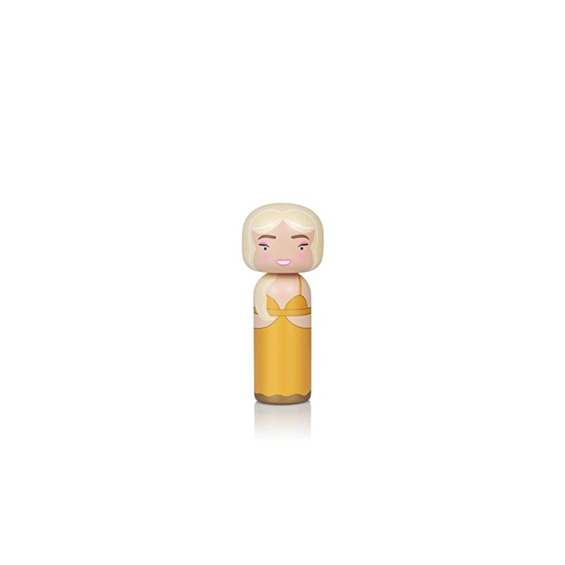Lucie Kaas Claudia Schiffer Figurine, Beech Wood, Multi-Colour, 14.5 cm