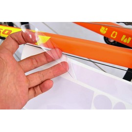 BBB BBP-57 035645 Bicycle Frame Protection, Scratch Prevention, Frame Protector, Clear Skin Set