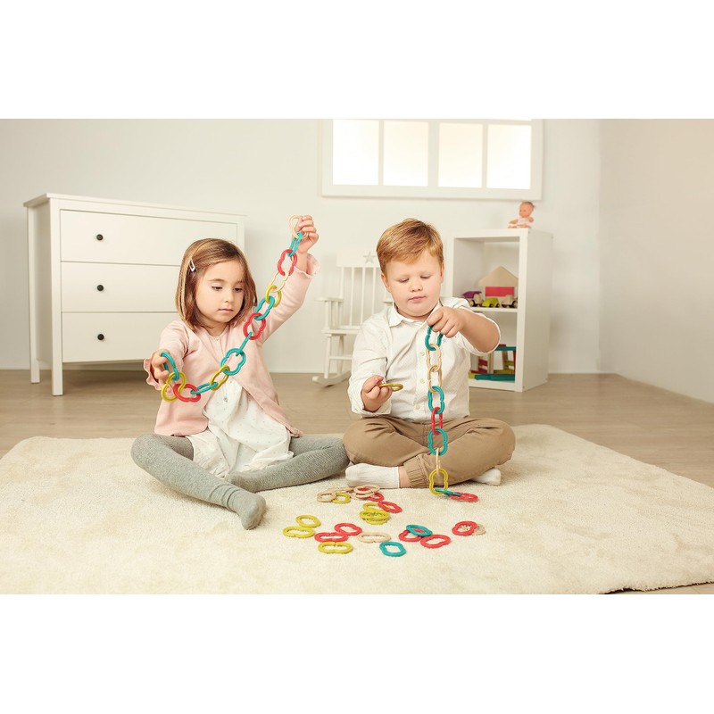 Miniland ECO Chains - STEM, Multicolor, Link, Easy Handle