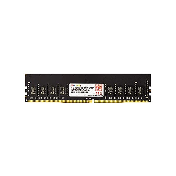 v-Color 8GB (1 x 8GB) DDR4 DRAM 2666MHz (PC4-21300) CL19