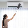 1 Pcs Microfiber Feather Dusters for Cleaning, Gray