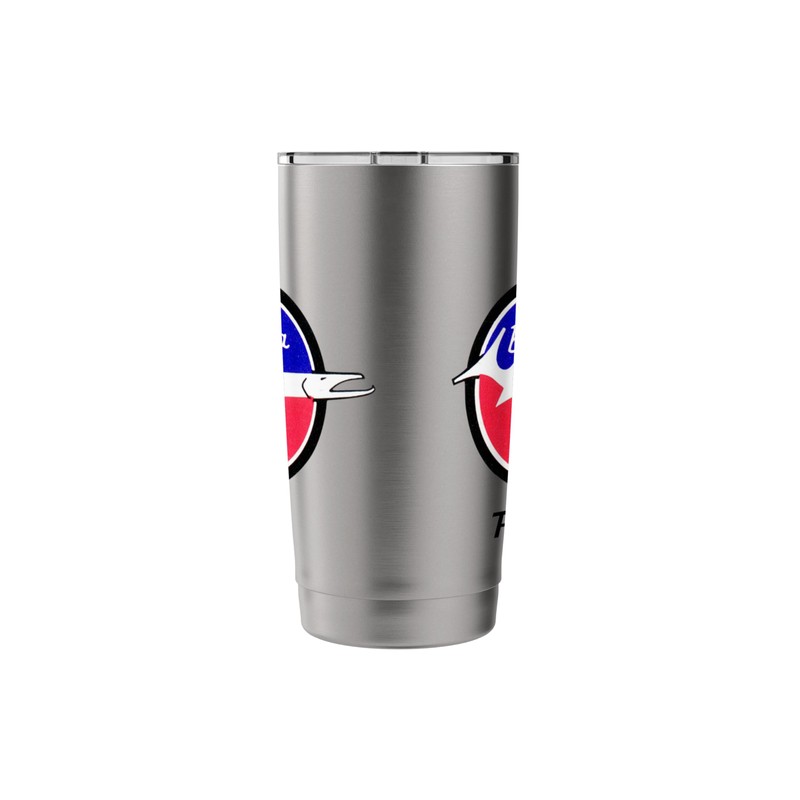 Plymouth Barracuda Logo Stainless Steel Insulated Tumbler