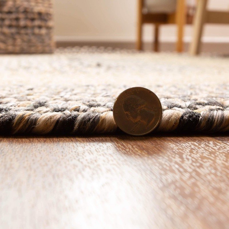 Super Area Rugs Ridgewood Premium Braided Rug for Kitchen and