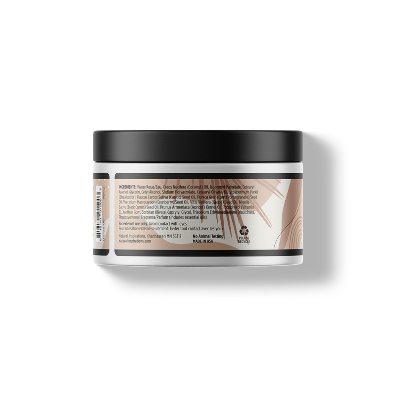 Natural Inspirations Coconut Ambre Vanille Ultra-Moisturizing Body Butter 12oz