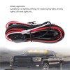 LED Light Bar Wiring Harness Car Work Light Remote On