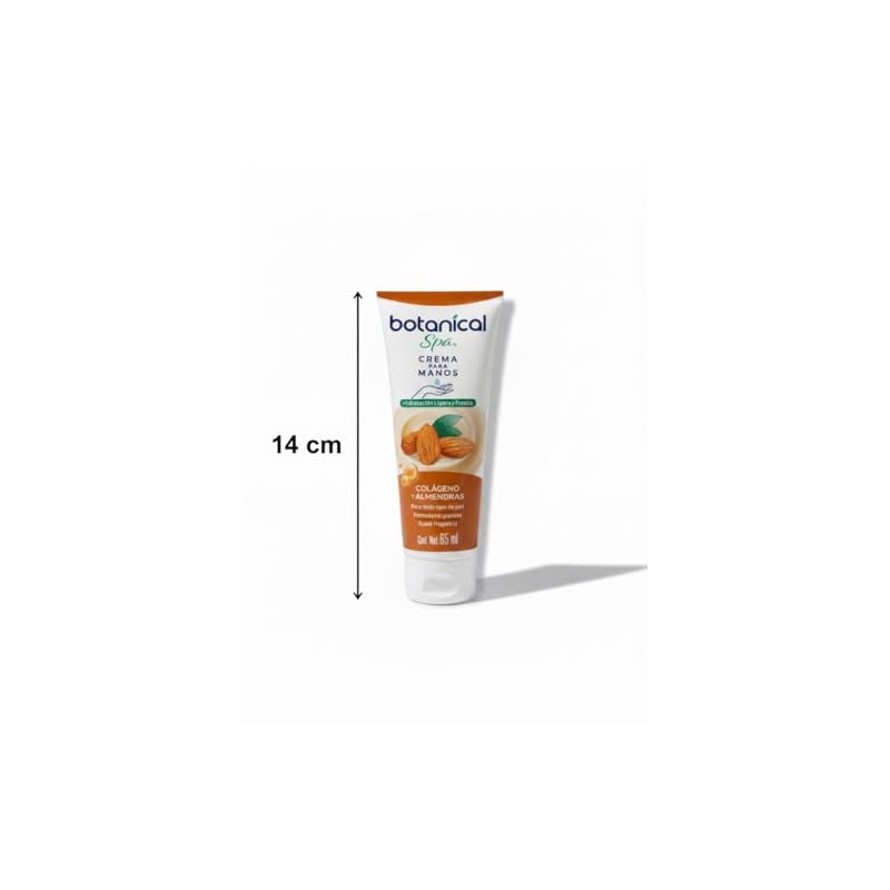 Botanical SPA Crema Hidratante para Manos con Colágeno, Almendra, Vitamina