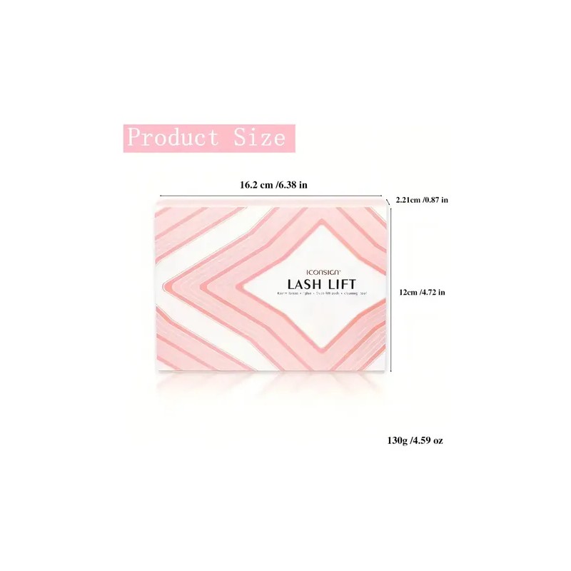 Iconsign Lash Lift Levantamiento De Pestañas Permanente [extensões De Cílios