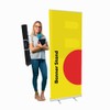 i2sign 33x81 Inch Retractable Banner Stand Only – Promotion for