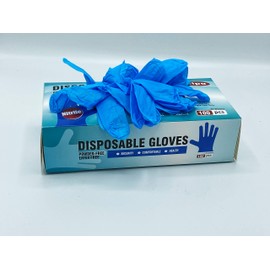 SIPA Nitrile Disposable Gloves 2.8 Mil , Pack of 100, Latex Free, Powder Free Safety