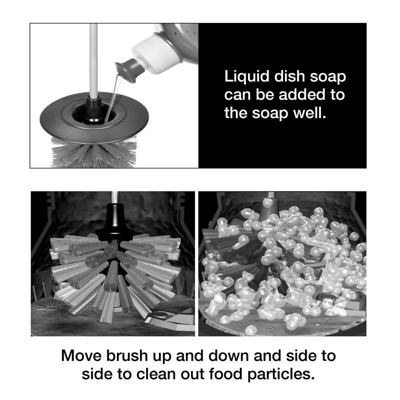 Danco Next 3.7 in. W Plastic Garbage Disposal Brush -