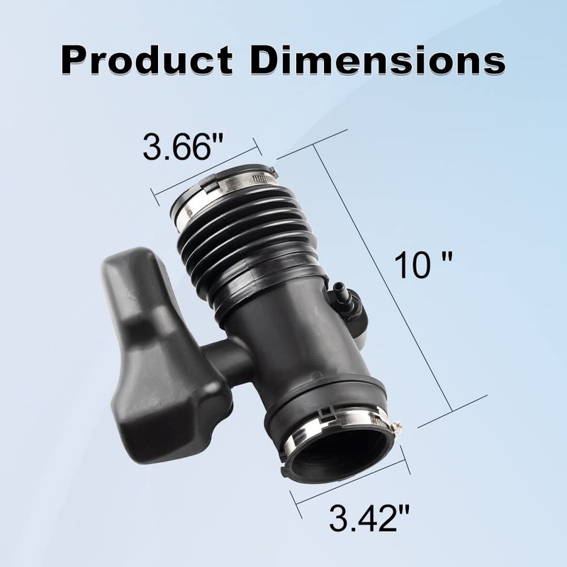 WMPHE Air Intake Hose Replacement for 25783713 Compatible with 2009