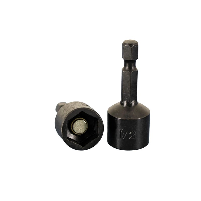 TEMO 10 pc Impact Ready Nut Driver 1/2 Inch Magnetic