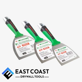 USG Sheetrock Matrix Stainless Steel Professional Joint Knife Set - 6", 5", 4"