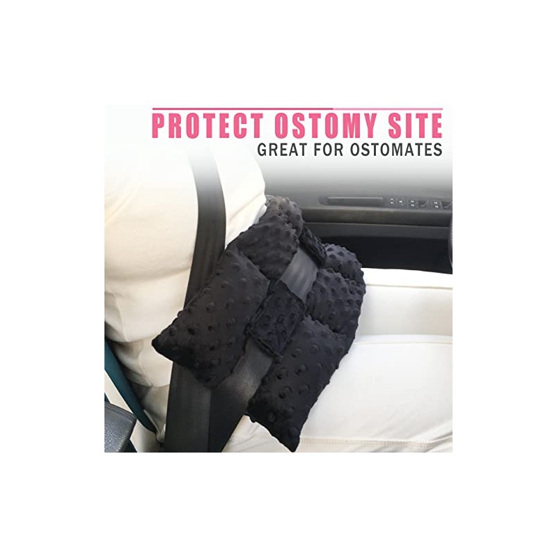 Ostomy Seatbelt Pillow, Ostomy Driving Protector, Stoma Shiled Ileostomy Urostomy