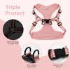 BELLA & PAL Dog Harness with Leash Set, Adjustable Step-in