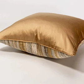 vctops Decorative Luxurious Throw Pillow Covers Square Cushion Cases Pillowcase for Bed Sofa Couch Chair Car Home Decor (Gold, 20"x20")