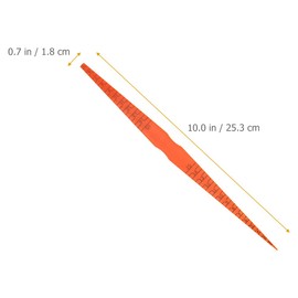 ULTECHNOVO 6 Pcs Gap Gauge Auto Plastigauge Hyper Dip Panel Measure Gauge Door Alignment Tool Taper Gauge Tool Breaching Tools Gap Alignment Gauge Tool Plastic Snake Ruler Car