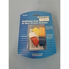 Shure WA615M Colored Handheld Transmitter ID Rings 5 Rings / New
