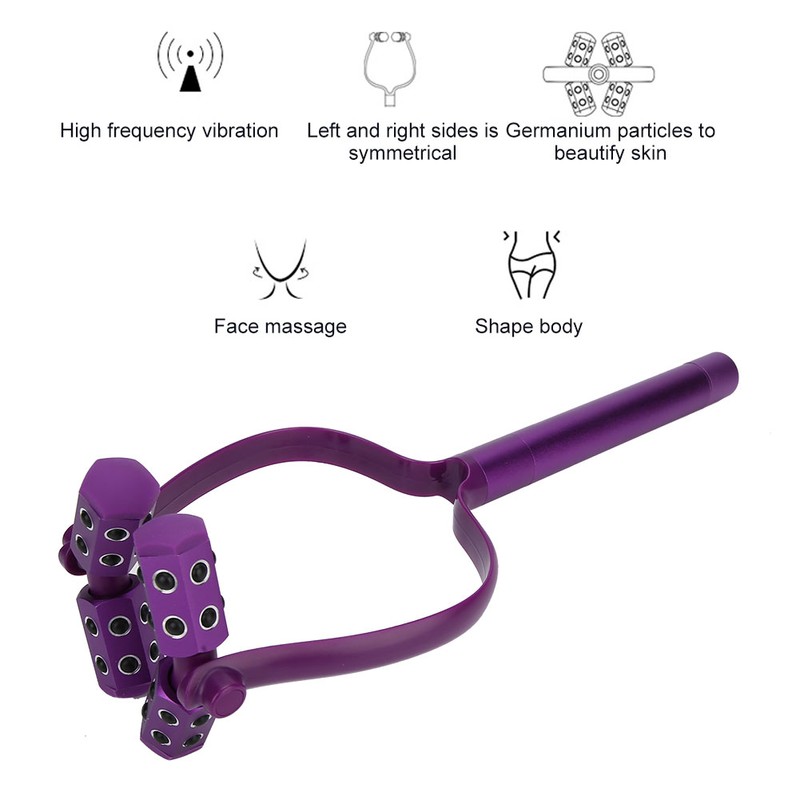Germanium Face Massage Roller Electric Vibration Massage Firming Lifting V