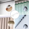 Vertical Blind Repair Vane Savers,Louver Replacement Parts Maintenance Clips/Blind Fixers,White