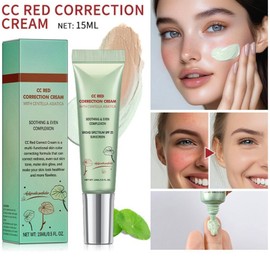CC Cream Colour Correcting with SPF 25, Lightweight Hydrating Foundation, Evens Skin Tone & Refines Texture, 15ml/0.5fl.oz, Moisturizing Concealer & Pre-makeup Primer for All Skin Types