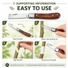 Folding Grafting Knife for Garden Use – 3CR13 Stainless Steel