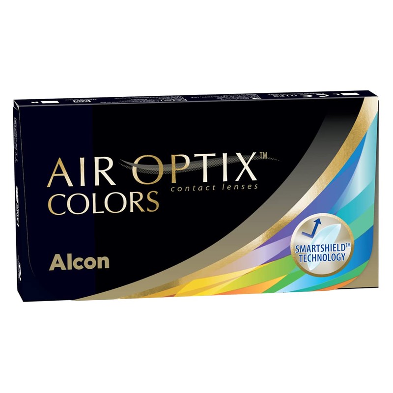 Air Optix Colors Lenti a Contatto Mensili, Colore Gemstone Green,