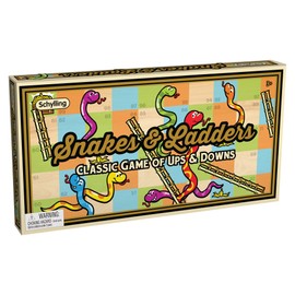 Schylling-Snakes & Ladder Game-(Age 3+)- (SLG)