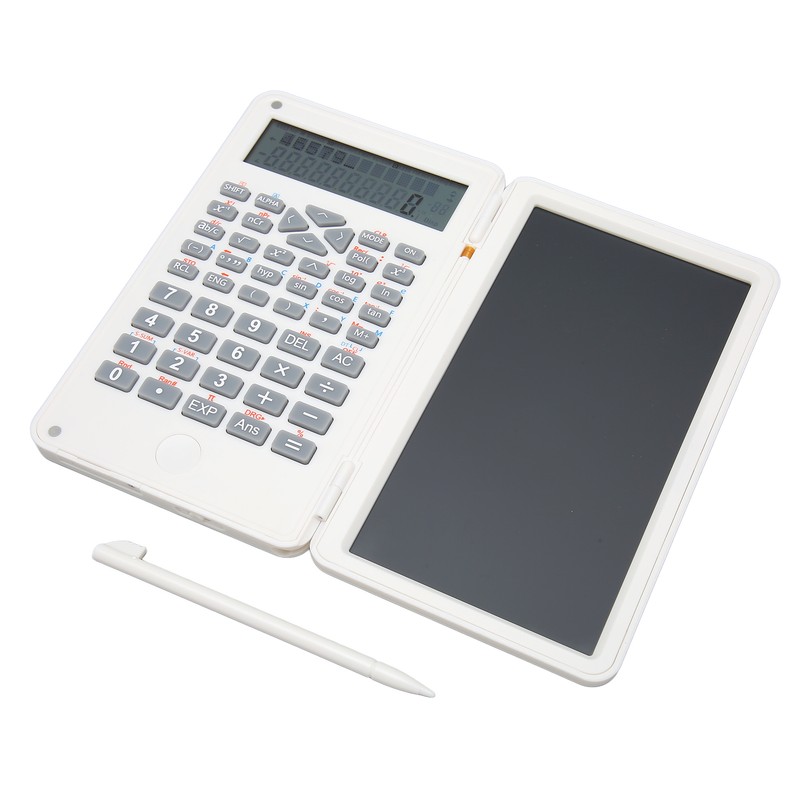 Calculator with Notepad Portable 10 Digits LCD Display Scientific Calculator