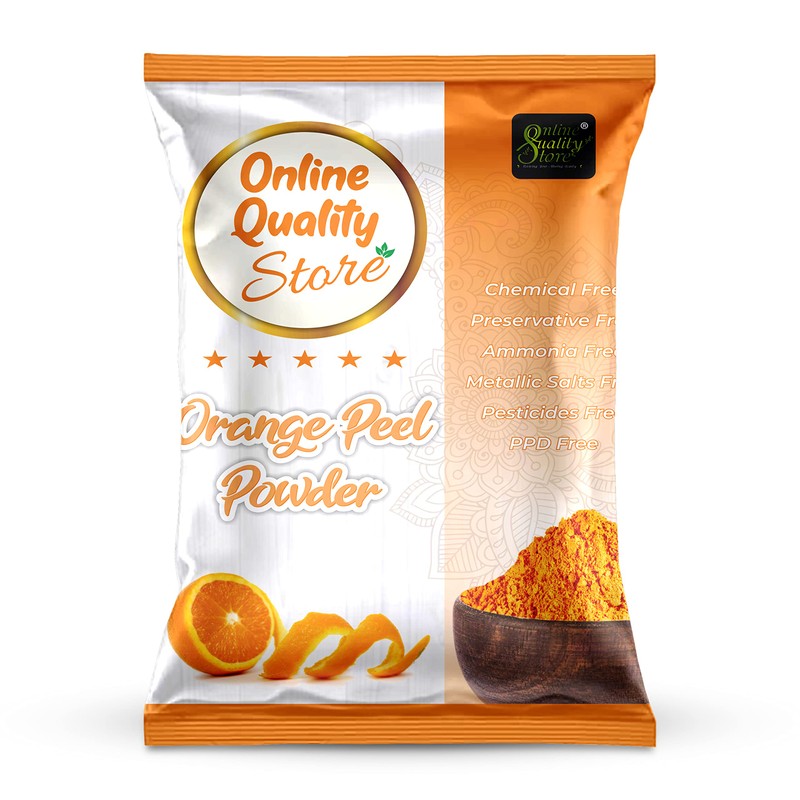 Online Quality Store Multani Mitti Powder + Chandan + Orange
